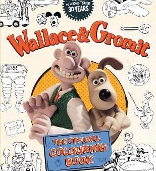 Aardman: Wallace & Gromit: The Official Colouring Book [2023] paperback Fashion