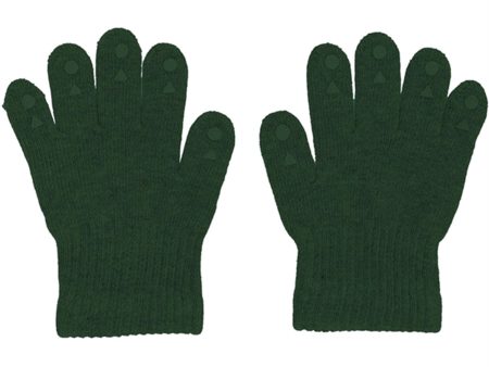 Gobabygo Ull Grip Gloves Forrest Green Discount