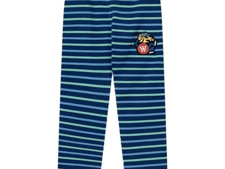 Wood Wood Navy Stripes Ira Doggy Patch Leggings Online Sale