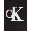 Calvin Klein Metallic Monogram Slim T-Shirt Ck Black Cheap