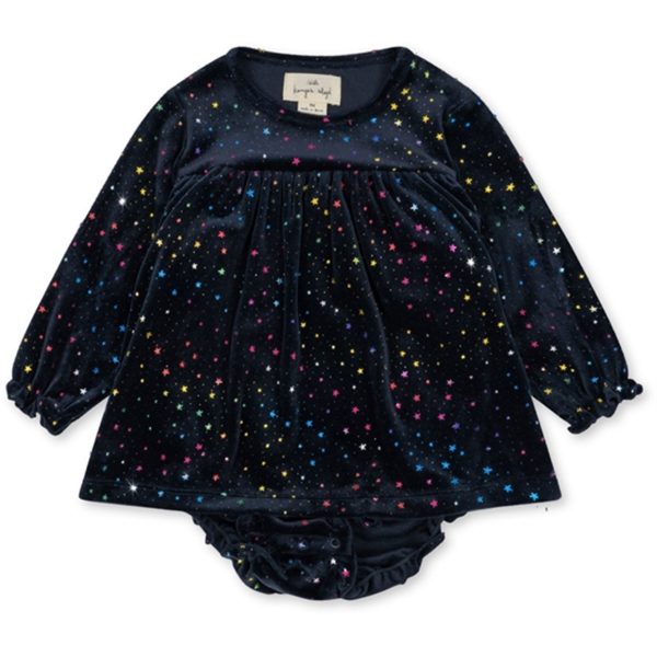 Konges Sløjd Etoile Multi Sparkle Jingle Glitter Romper Kjole For Discount