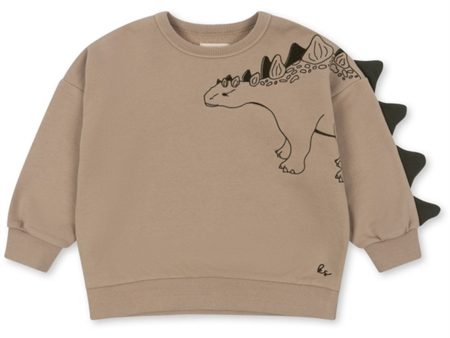 Konges Sløjd Oxford Tan Lou Animal Spike Dino Collegegenser For Sale