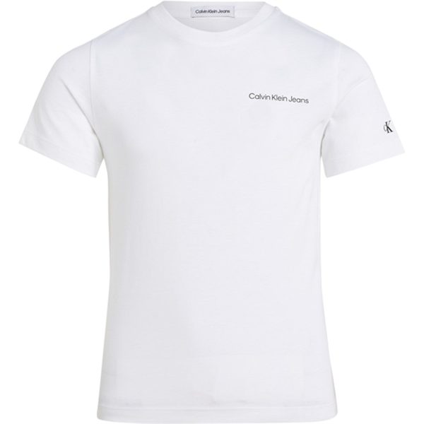 Calvin Klein Chest Inst. Logo T-Shirt Bright White Supply