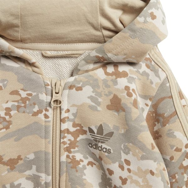 adidas Originals Clay Brown   Multi Color Full Zip Hoodie Sæt Online Sale