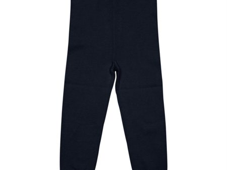 Copenhagen Colors Navy Leggings For Cheap