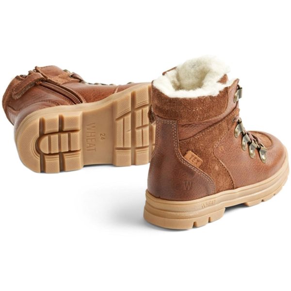 Wheat Vinterstøvler Toni Tex Hiker Cognac Discount