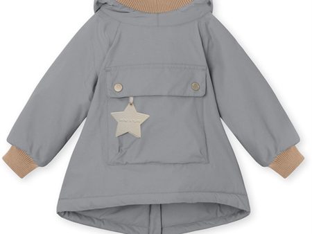 MINI A TURE Baby Wen Anorak Monument Blue Hot on Sale