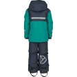 Didriksons Petrol Green Skare Kids Sett Online now