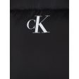 Calvin Klein Ckj Logo Tape Puffer Jakke Ck Black Hot on Sale