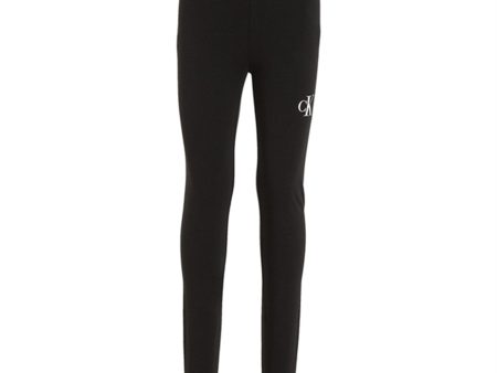 Calvin Klein Ck Logo Legging Ck Black Online Sale