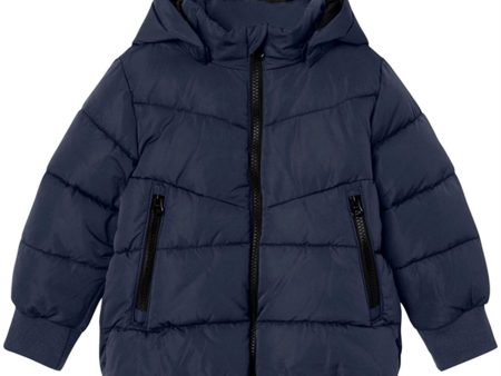 Name it Dark Sapphire Music Puffer Jakke Online