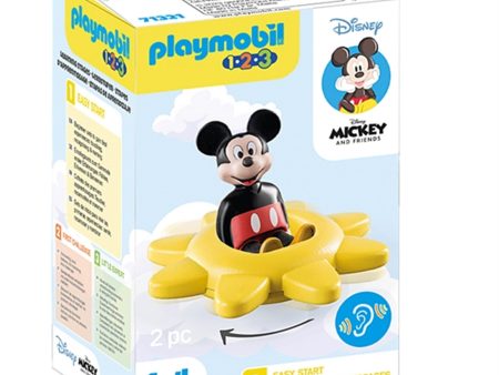 Playmobil® 1.2.3 & Disney - Mickey s Spinning Sun with Rattle Feature Discount