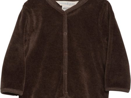 Serendipity Chestnut Baby Velour Jakke For Cheap