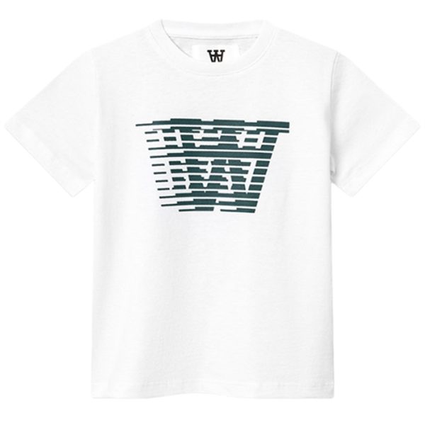 Wood Wood White Ola Big Print T-Shirt Online now